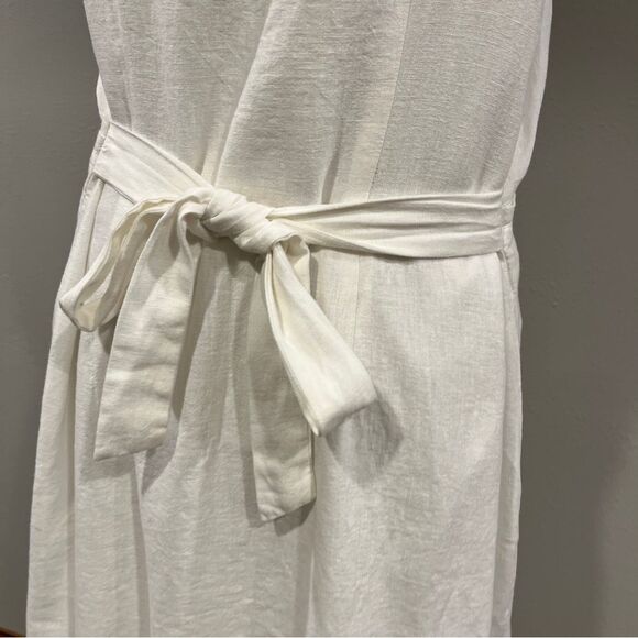 Target A New Day off White button down mini Dress size extra large - Picture 8 of 13